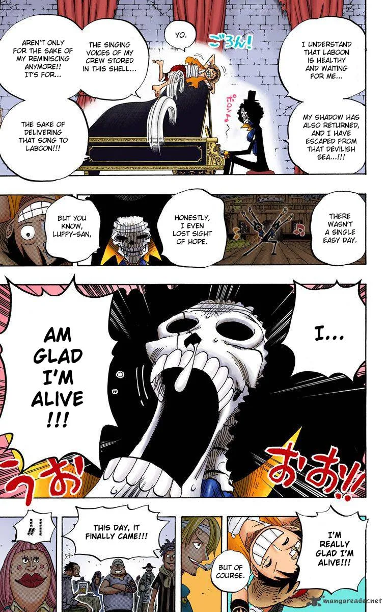 One Piece - Colored Chapter 489 page 5