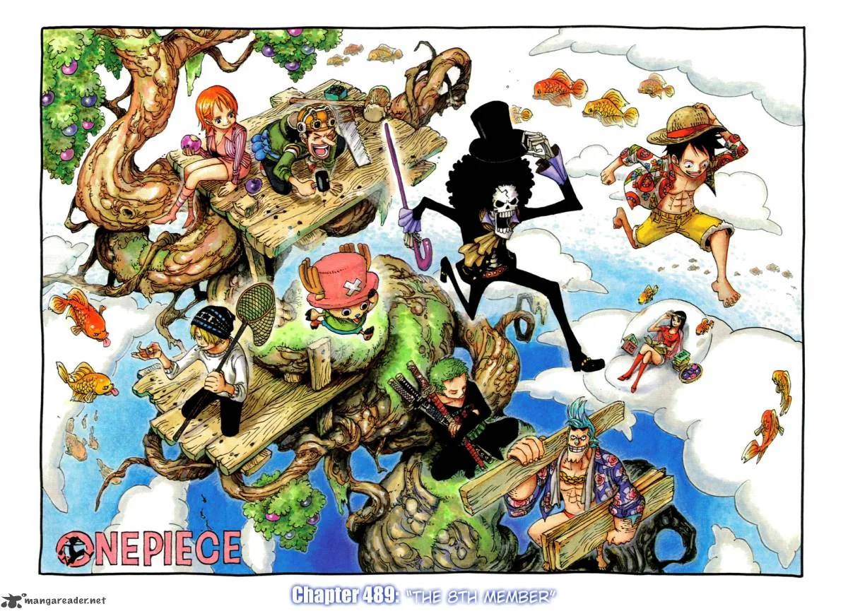 One Piece - Colored Chapter 489 page 2