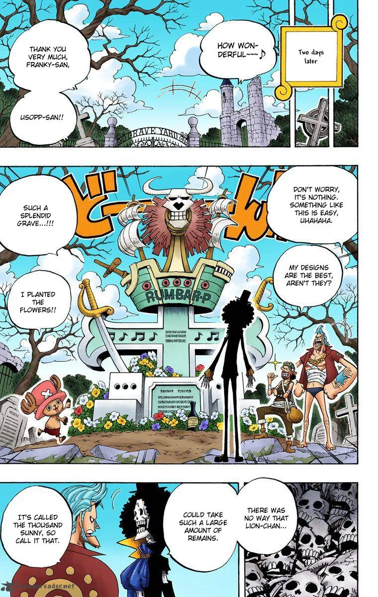 One Piece - Colored Chapter 489 page 11