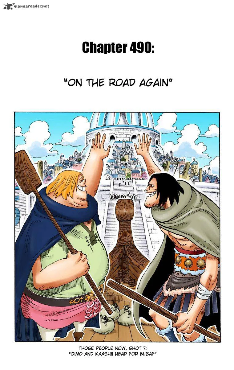 One Piece - Colored Chapter 490 page 2