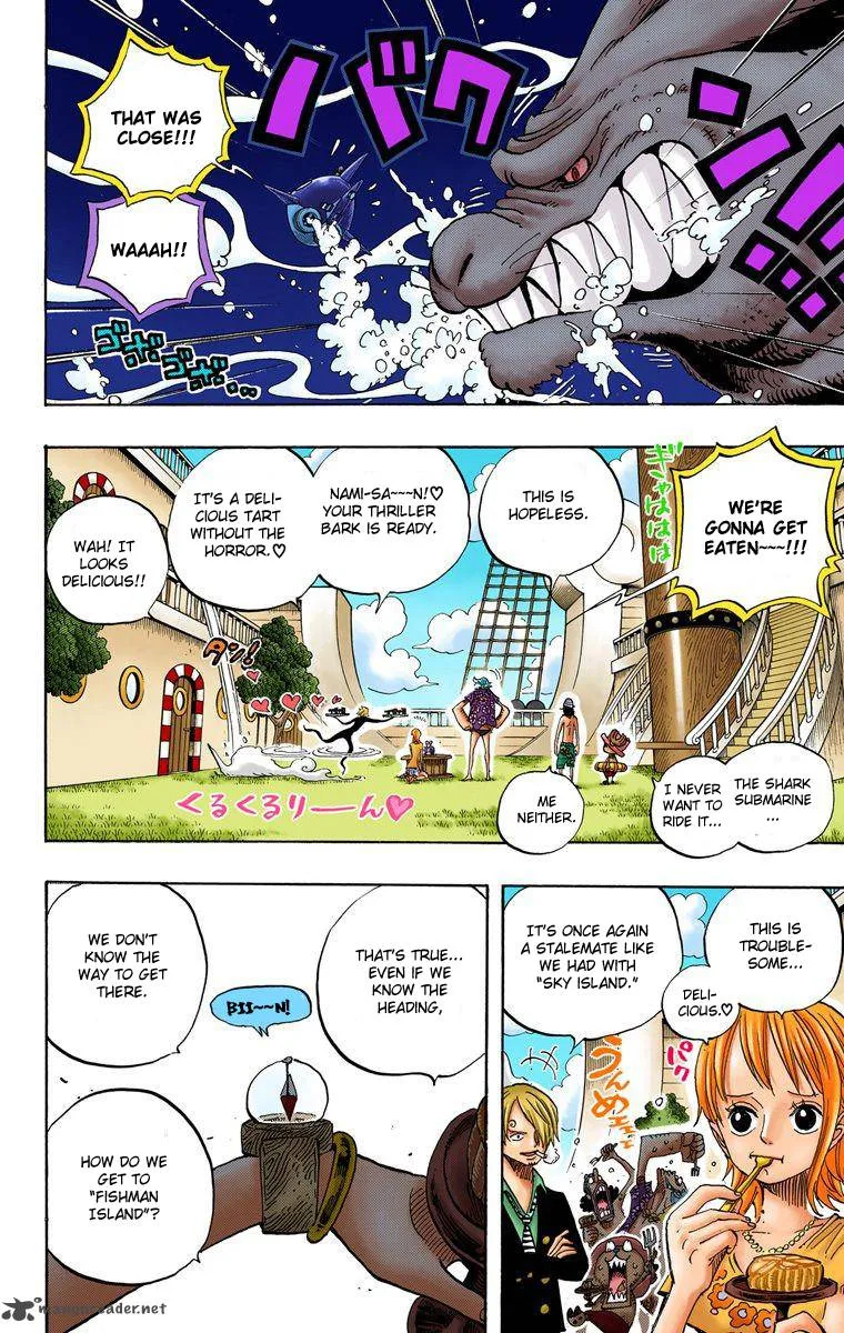 One Piece - Colored Chapter 490 page 14
