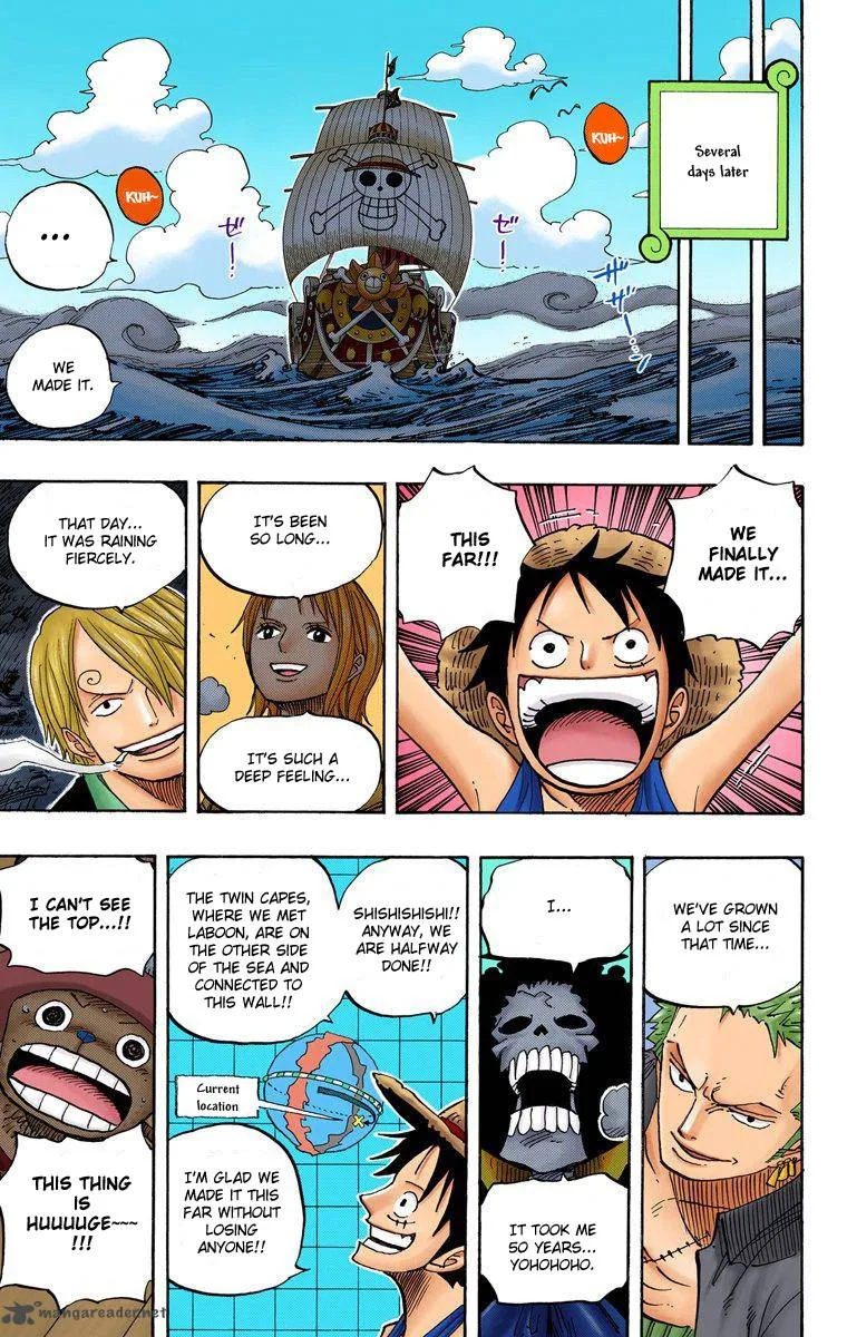 One Piece - Colored Chapter 490 page 10