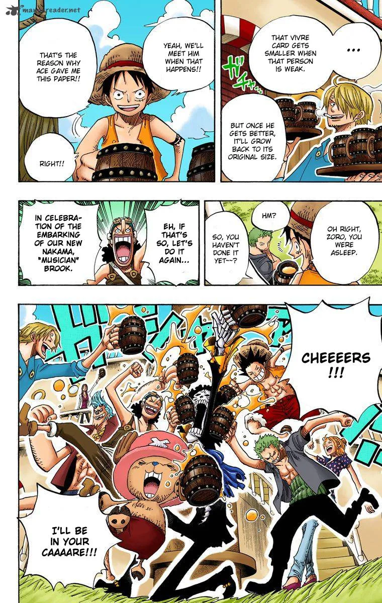 One Piece - Colored Chapter 490 page 7