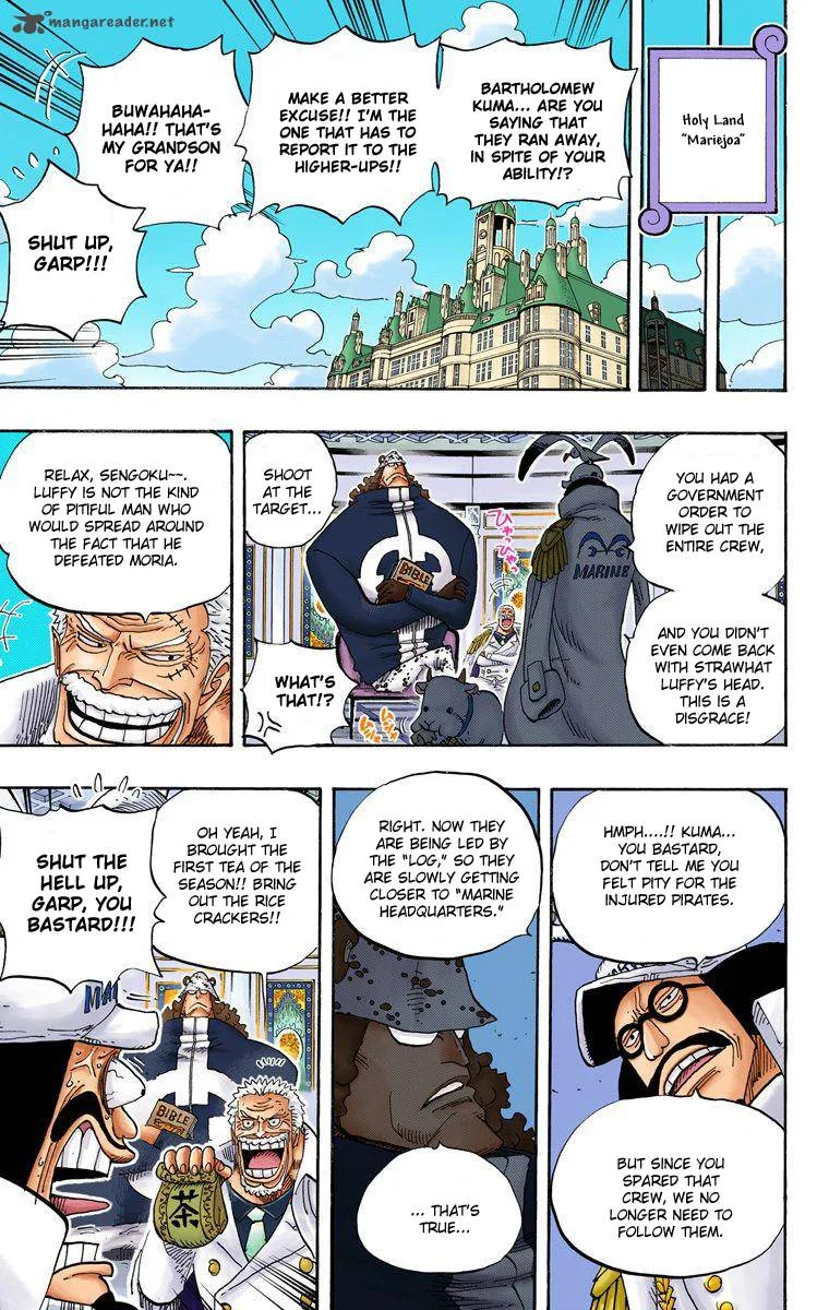 One Piece - Colored Chapter 490 page 8