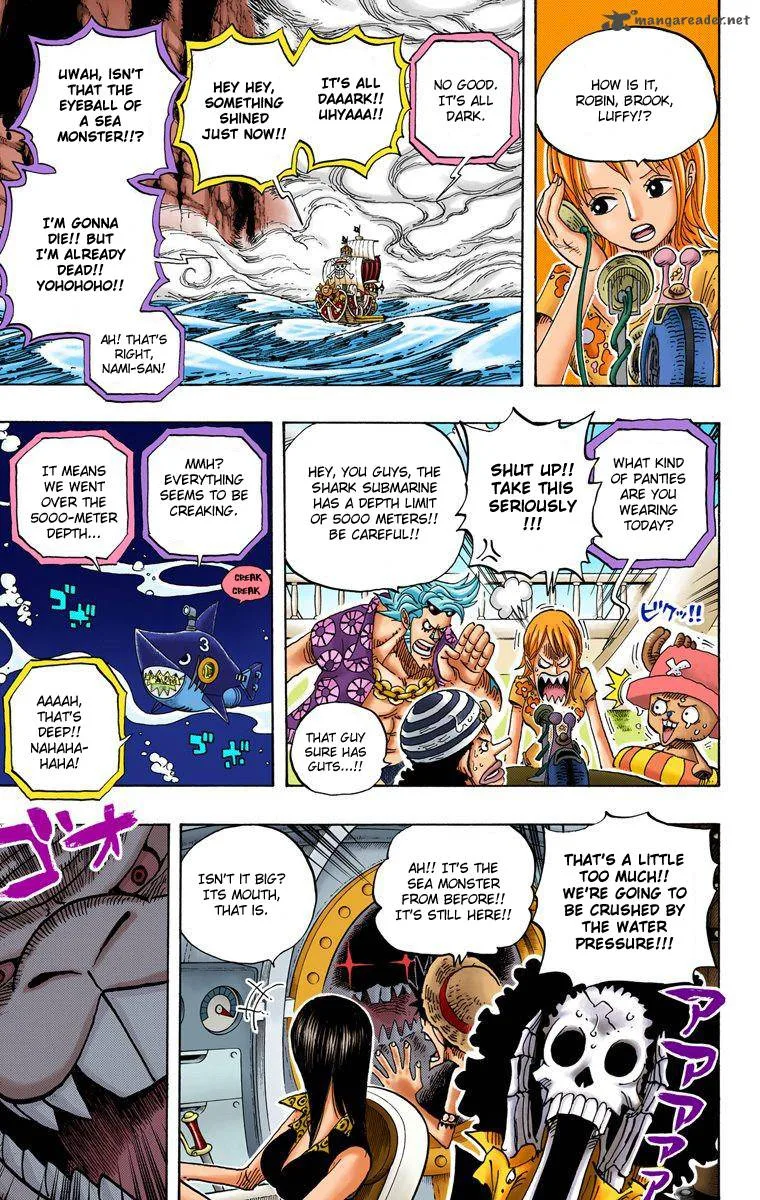 One Piece - Colored Chapter 490 page 13