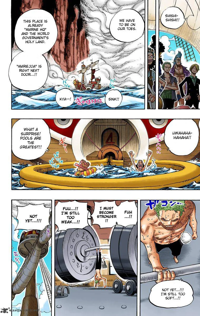 One Piece - Colored Chapter 490 page 12