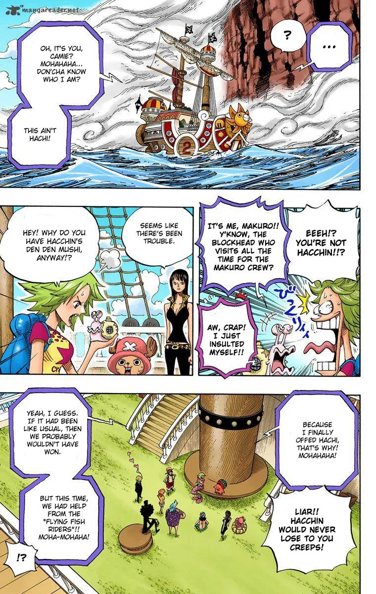 One Piece - Colored Chapter 491 page 8