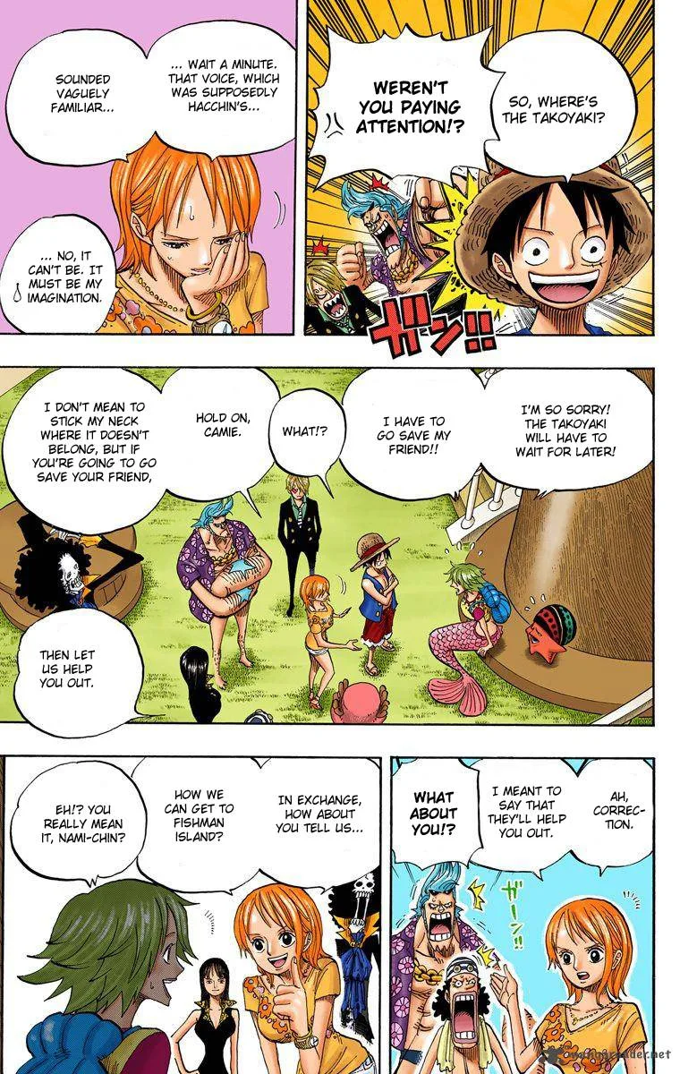 One Piece - Colored Chapter 491 page 10
