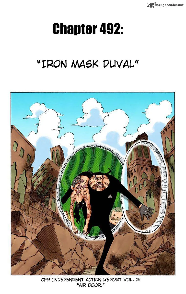 One Piece - Colored Chapter 492 page 2