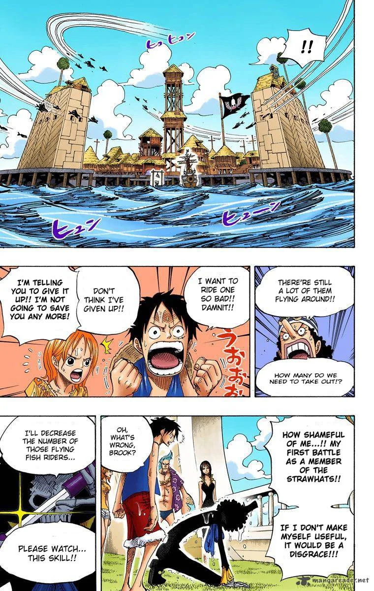 One Piece - Colored Chapter 493 page 16