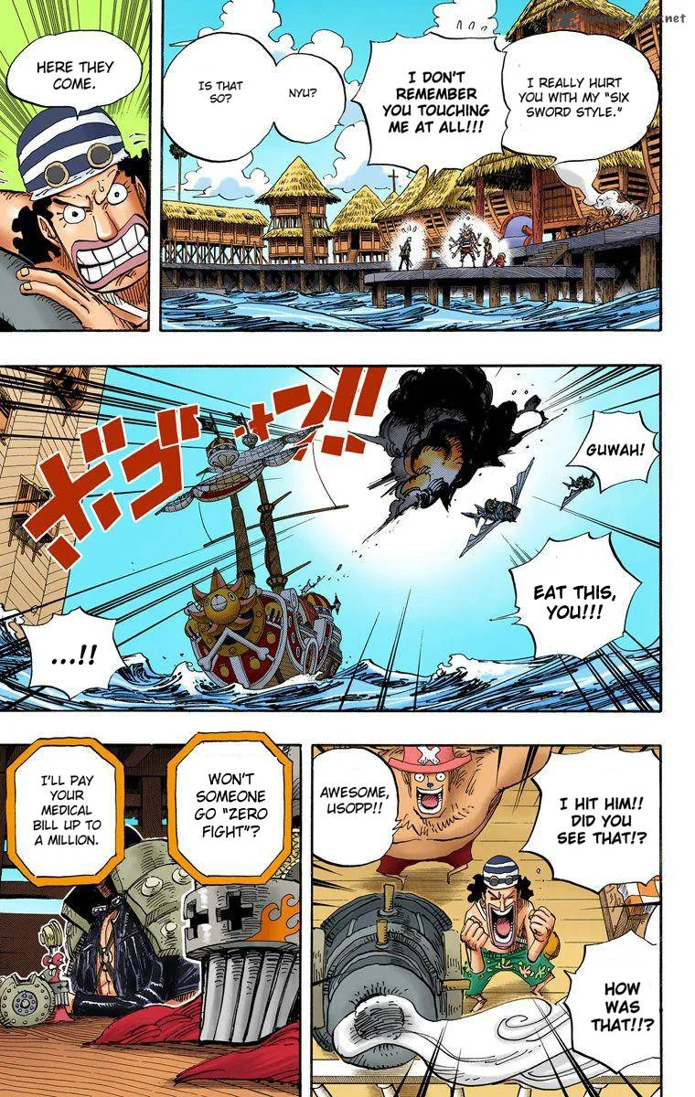 One Piece - Colored Chapter 493 page 12