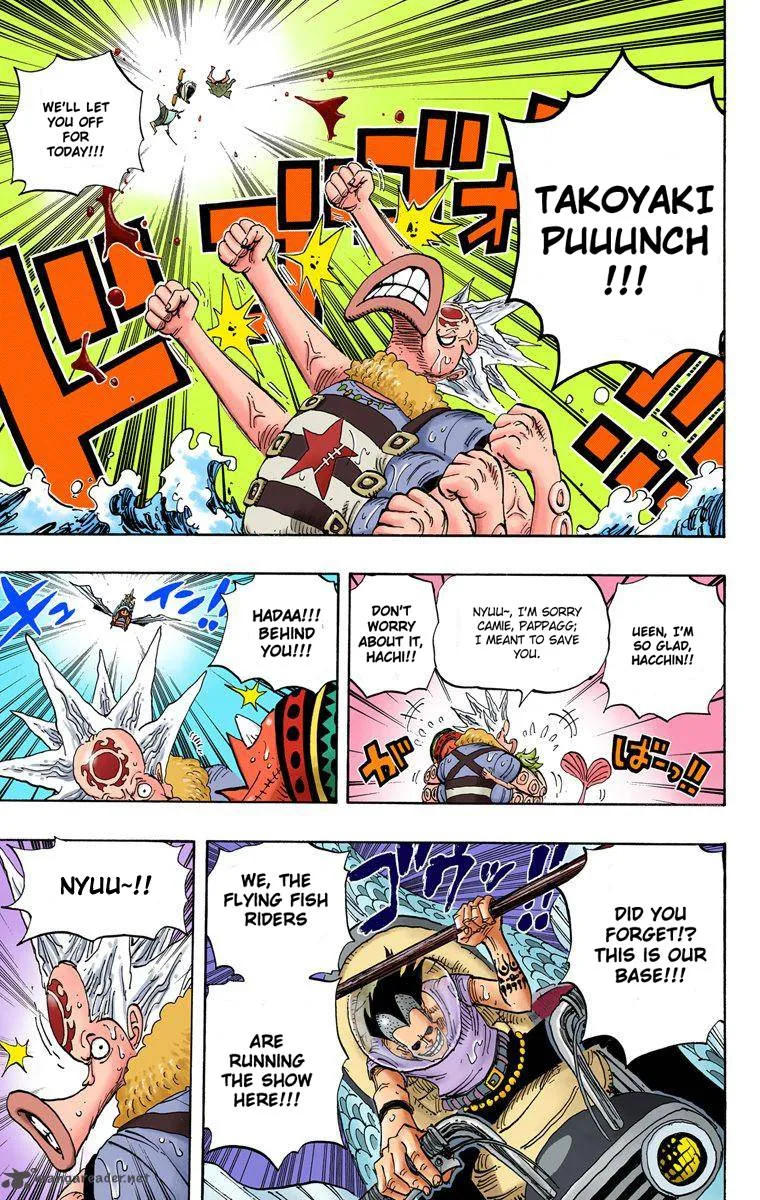 One Piece - Colored Chapter 493 page 10
