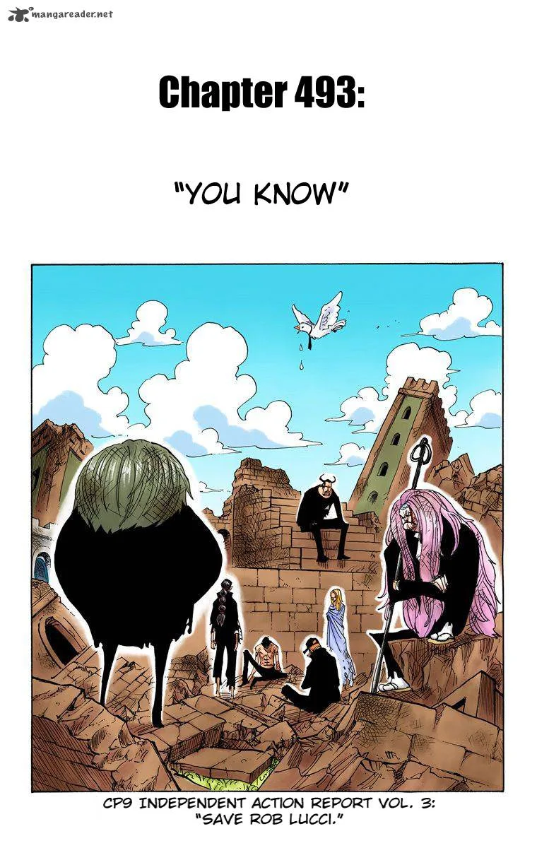 One Piece - Colored Chapter 493 page 2