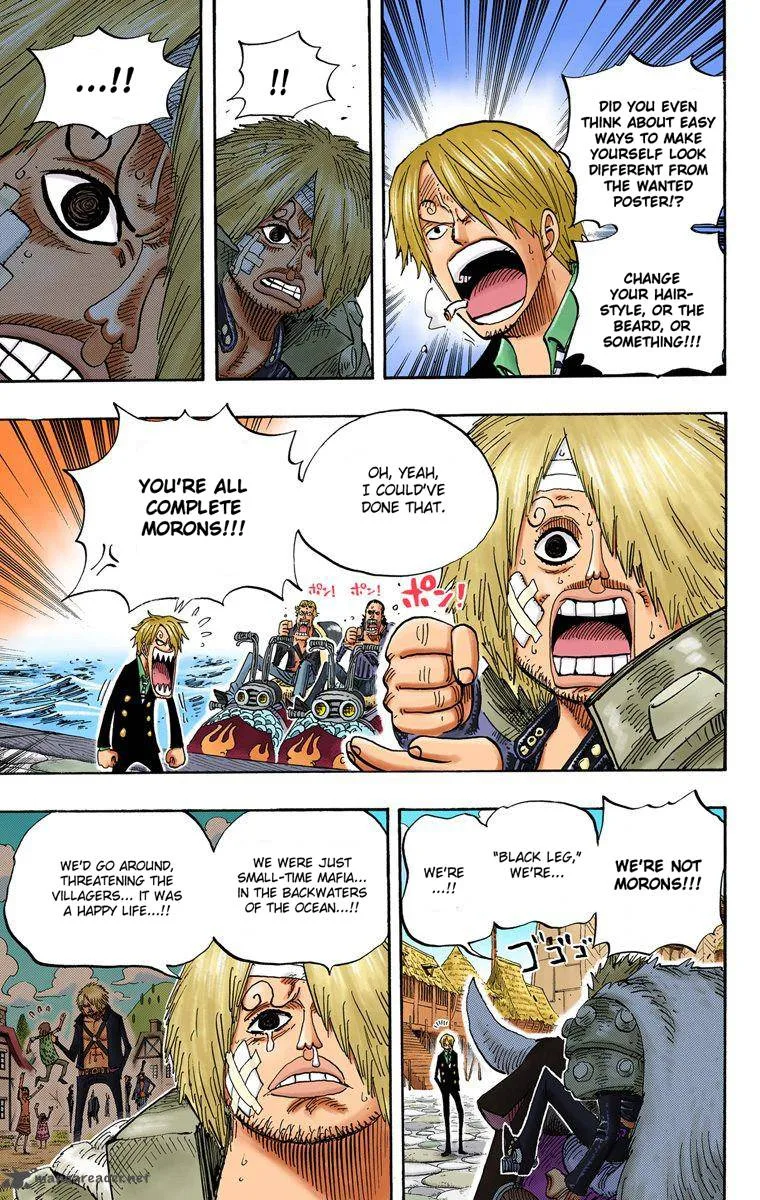 One Piece - Colored Chapter 495 page 4