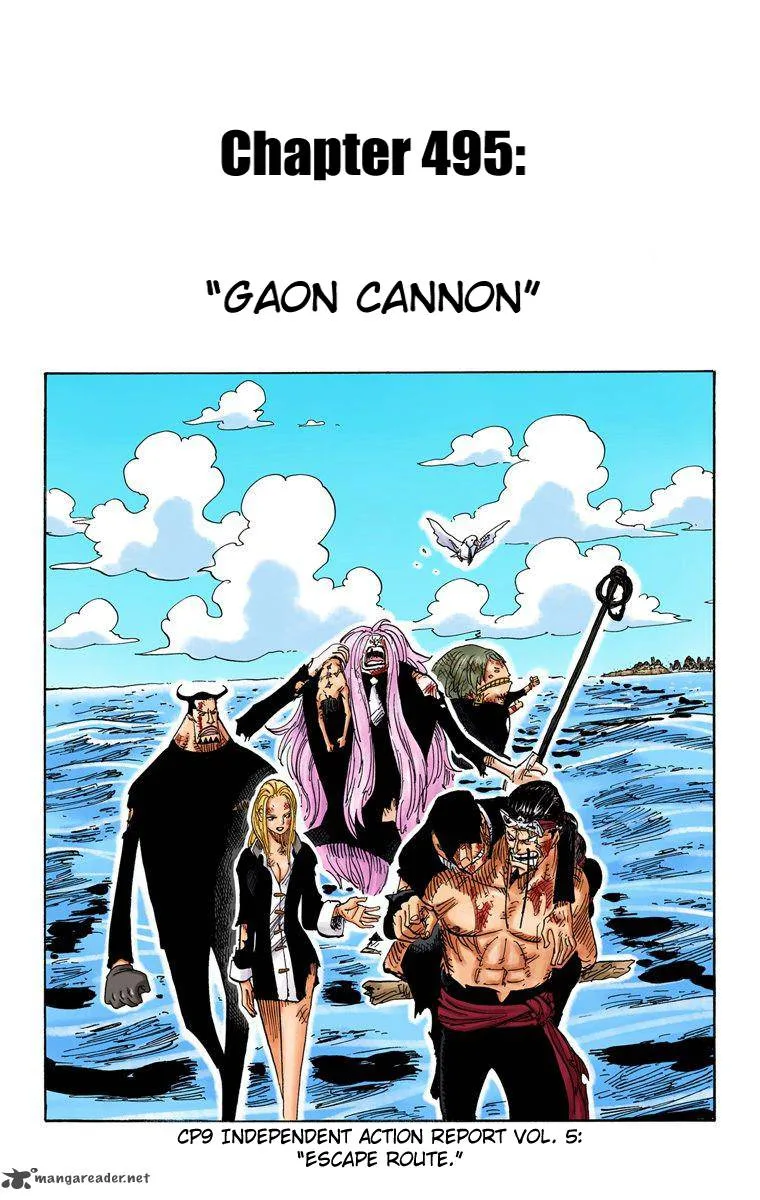 One Piece - Colored Chapter 495 page 2