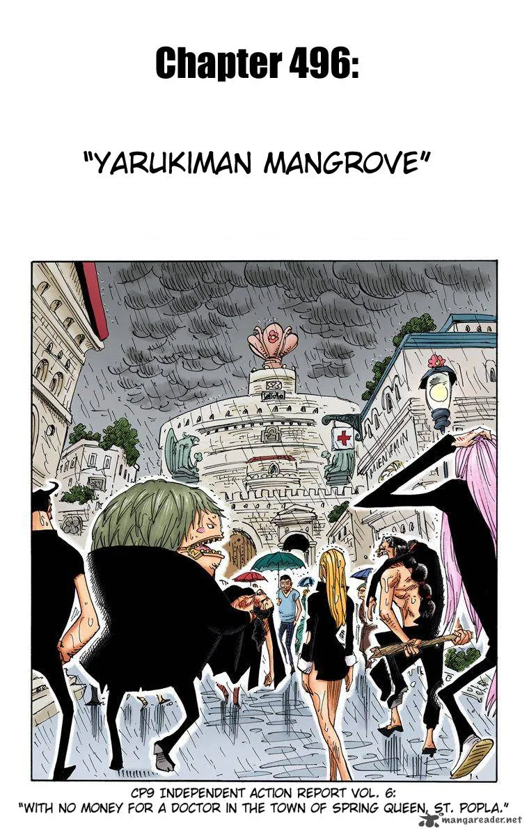 One Piece - Colored Chapter 496 page 2