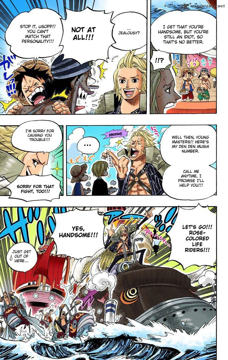 One Piece - Colored Chapter 496 page 8