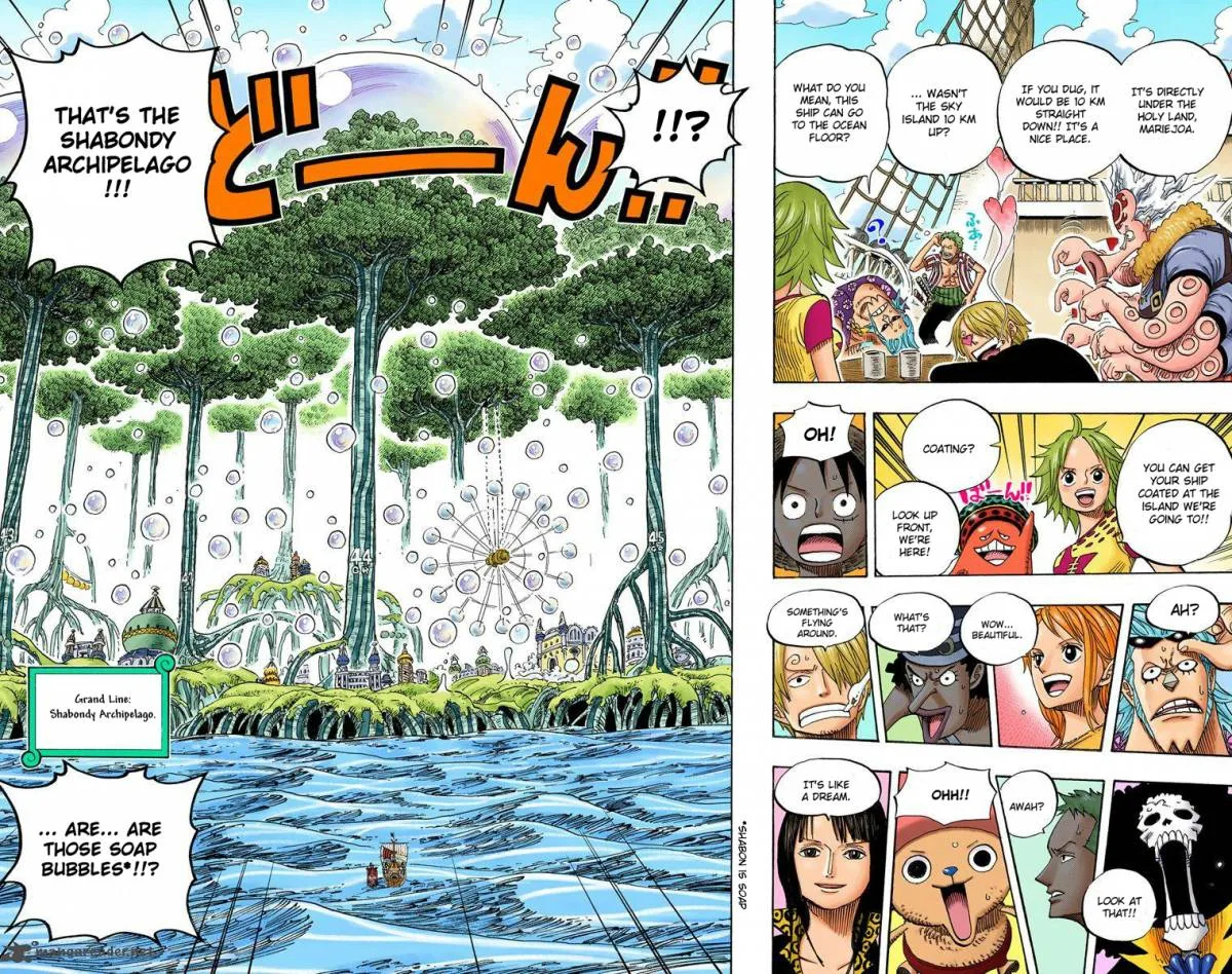 One Piece - Colored Chapter 496 page 13