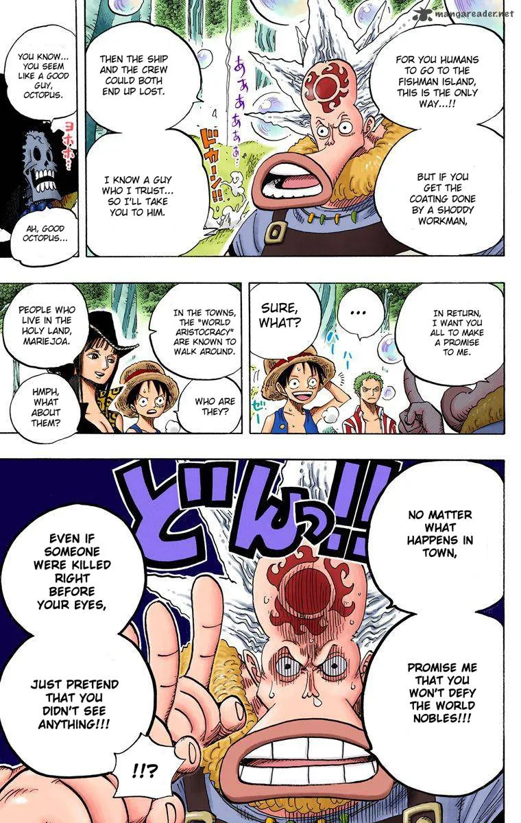 One Piece - Colored Chapter 496 page 19