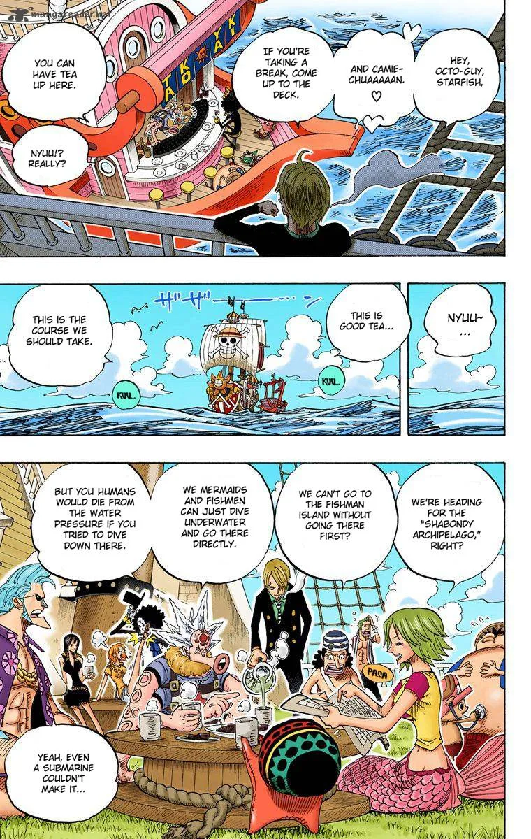 One Piece - Colored Chapter 496 page 10