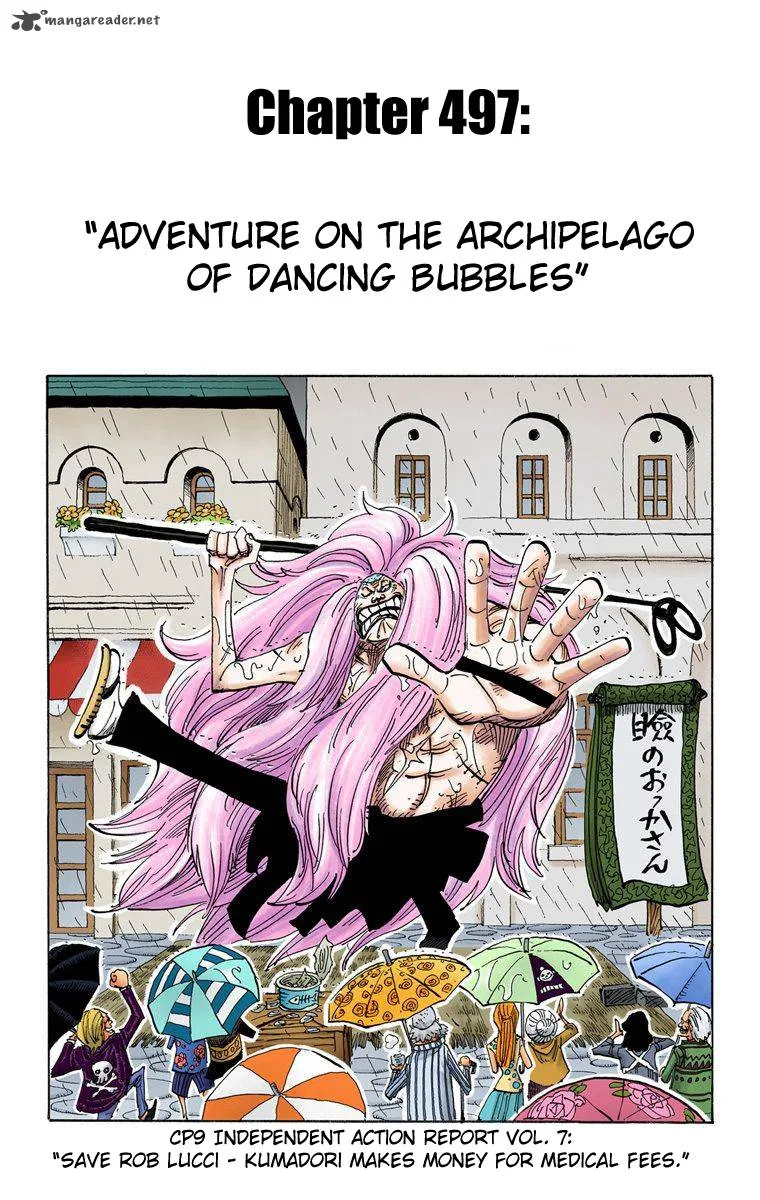 One Piece - Colored Chapter 497 page 2