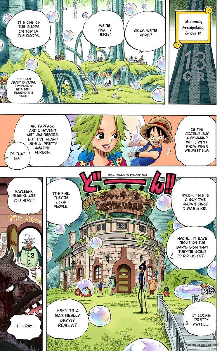 One Piece - Colored Chapter 498 page 6