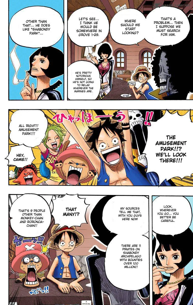 One Piece - Colored Chapter 498 page 11