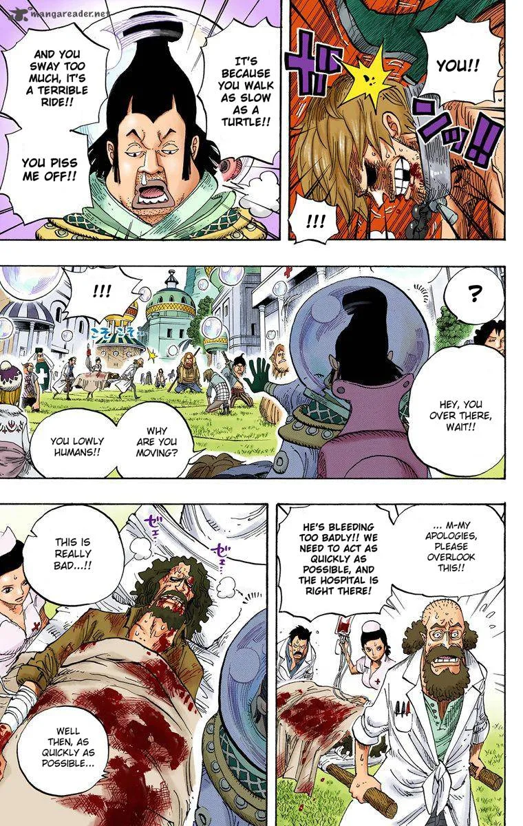 One Piece - Colored Chapter 499 page 11