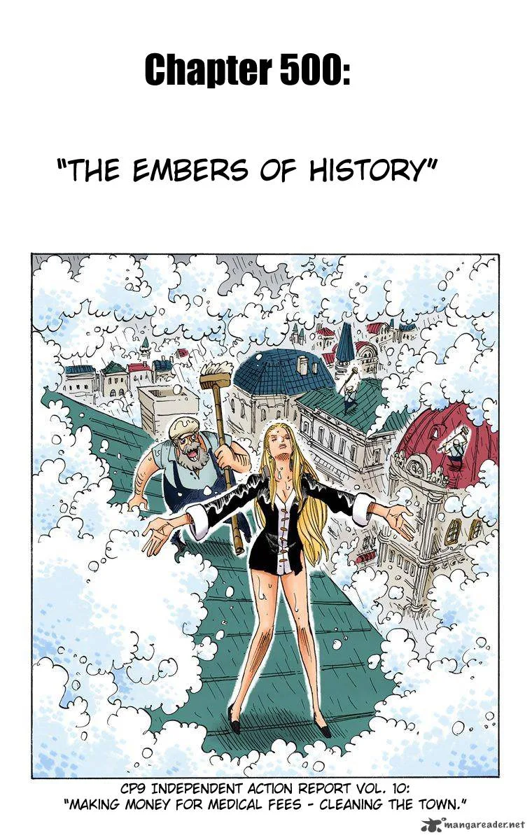 One Piece - Colored Chapter 500 page 2