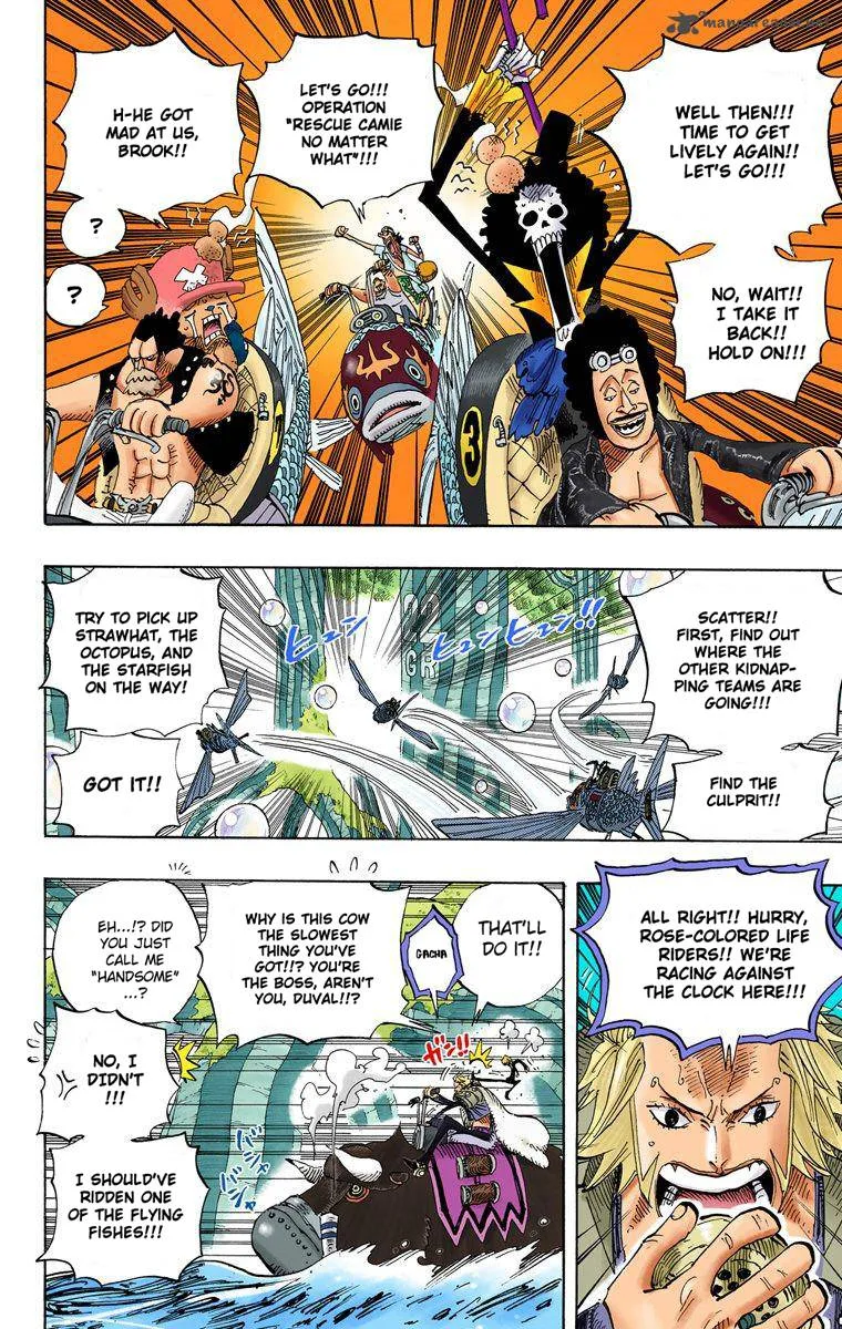 One Piece - Colored Chapter 500 page 7
