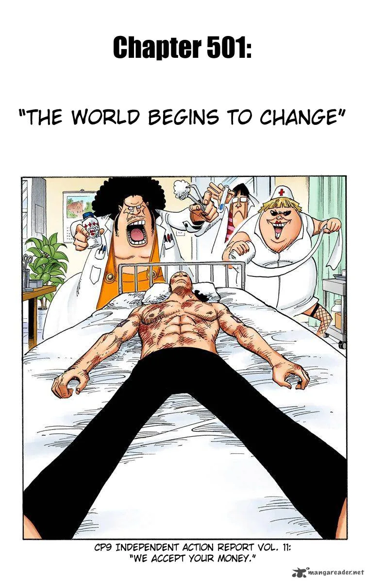 One Piece - Colored Chapter 501 page 2