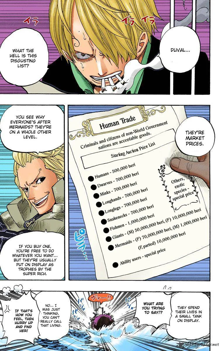 One Piece - Colored Chapter 501 page 7