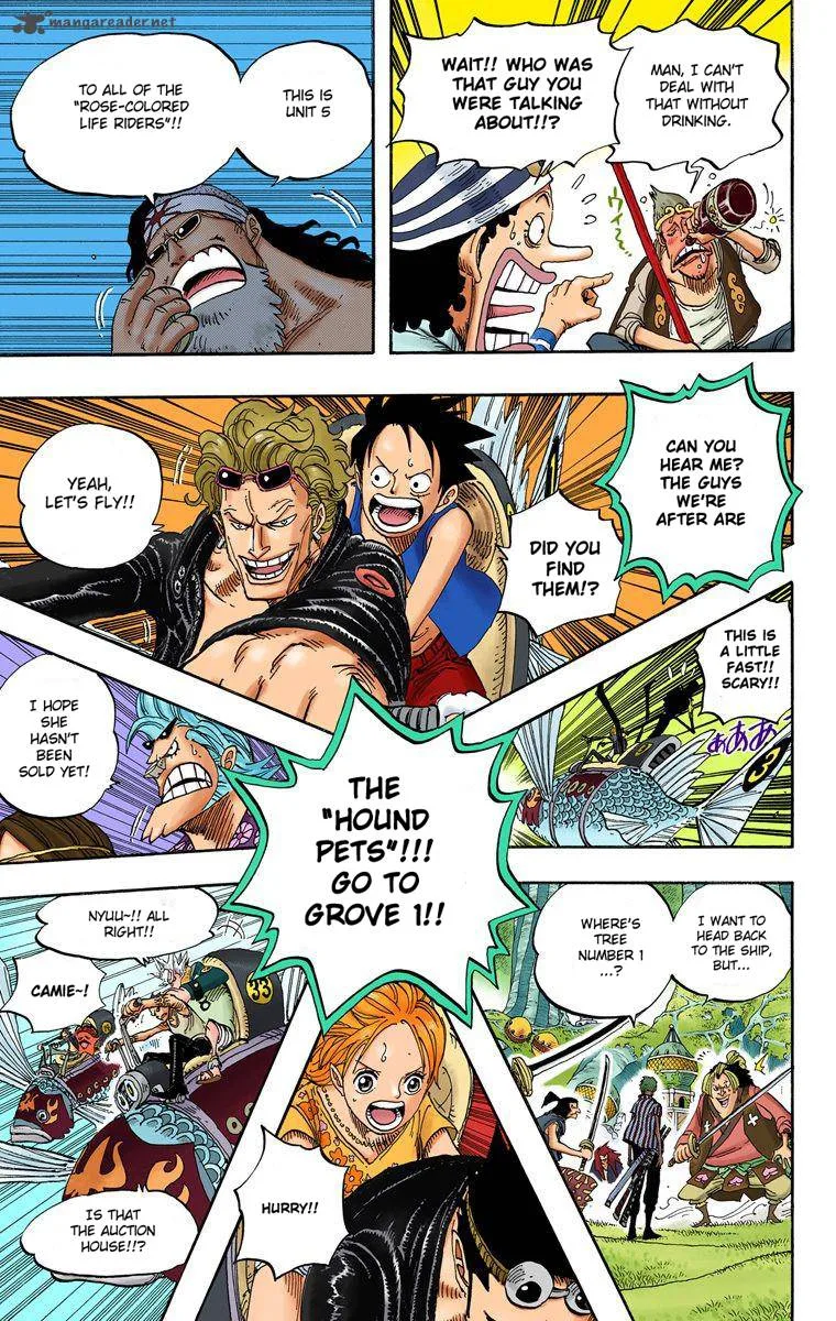 One Piece - Colored Chapter 501 page 9