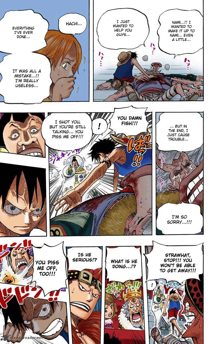 One Piece - Colored Chapter 502 page 18