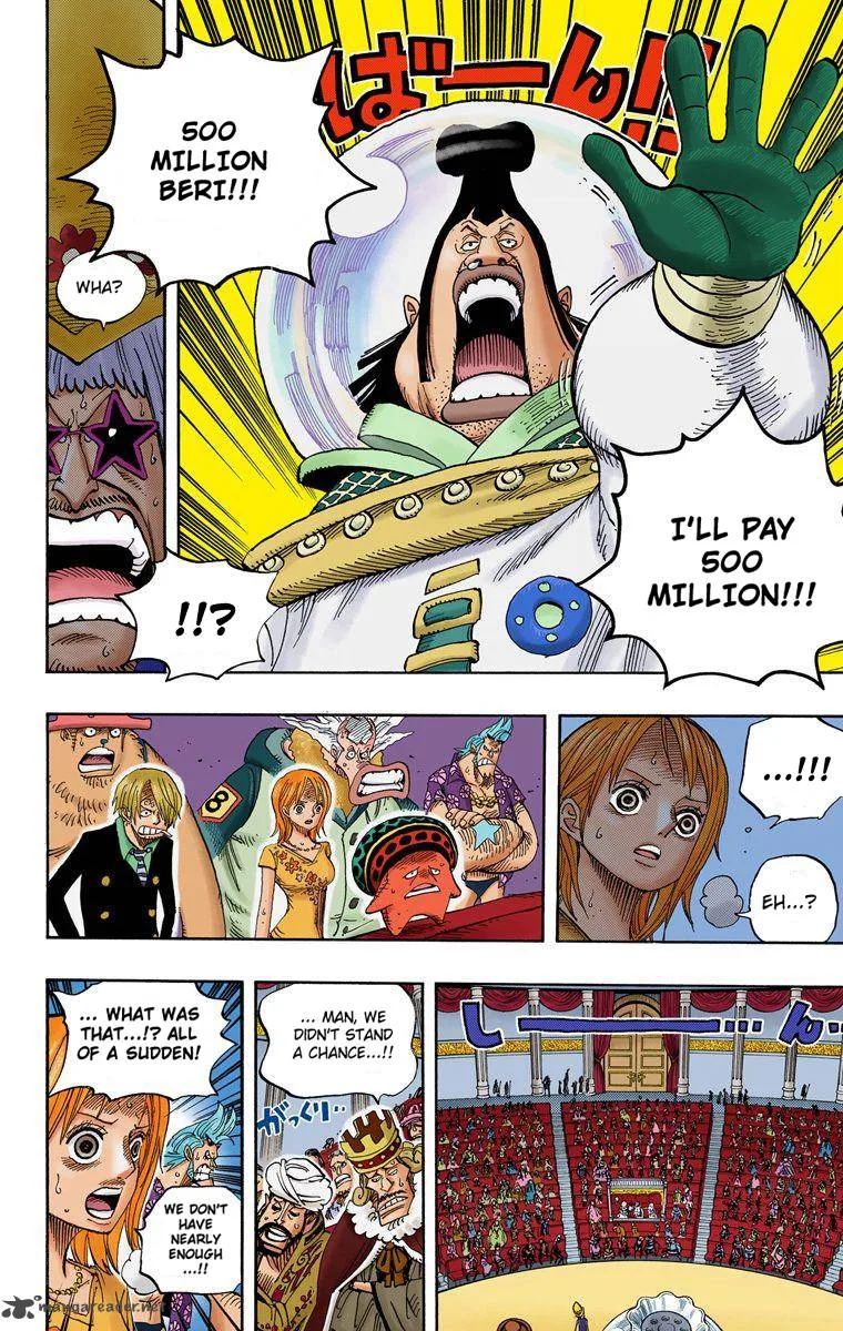One Piece - Colored Chapter 502 page 9