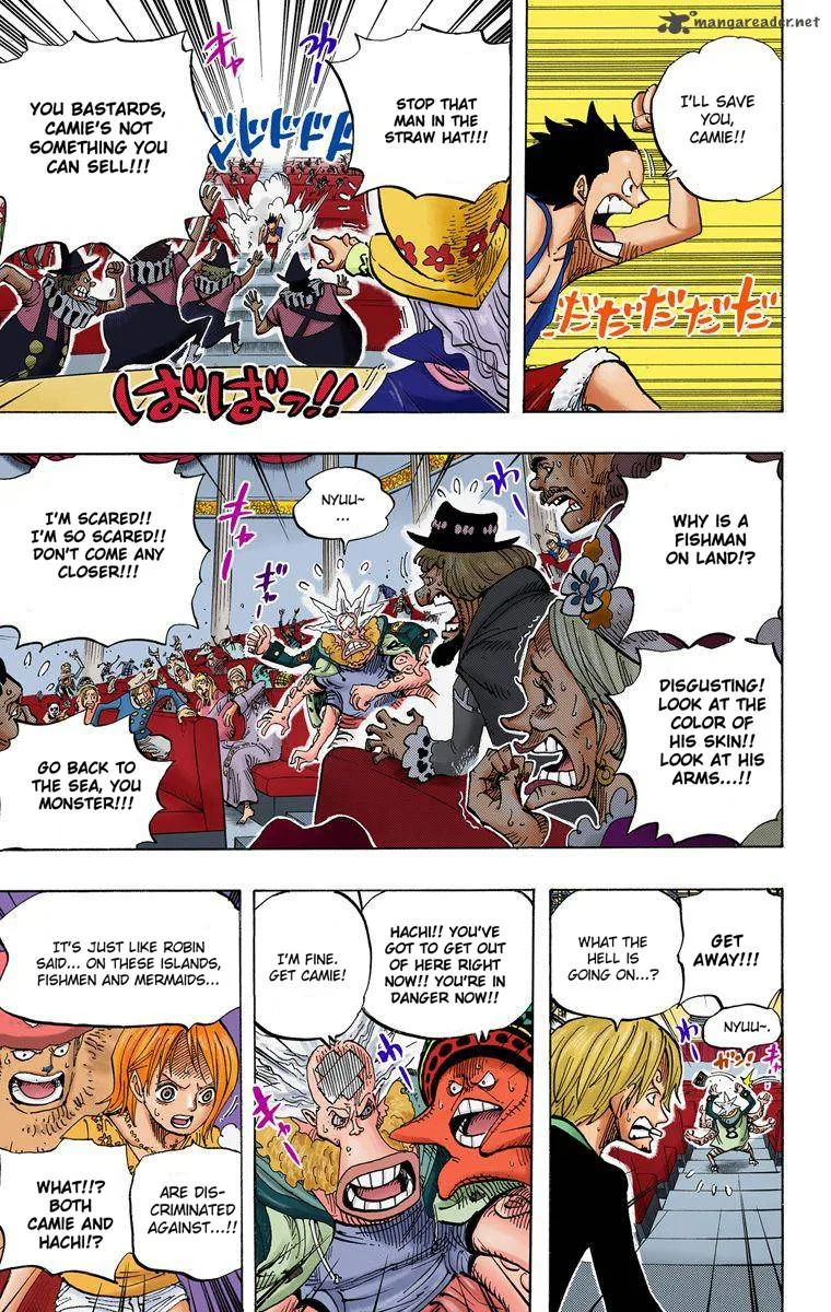 One Piece - Colored Chapter 502 page 14