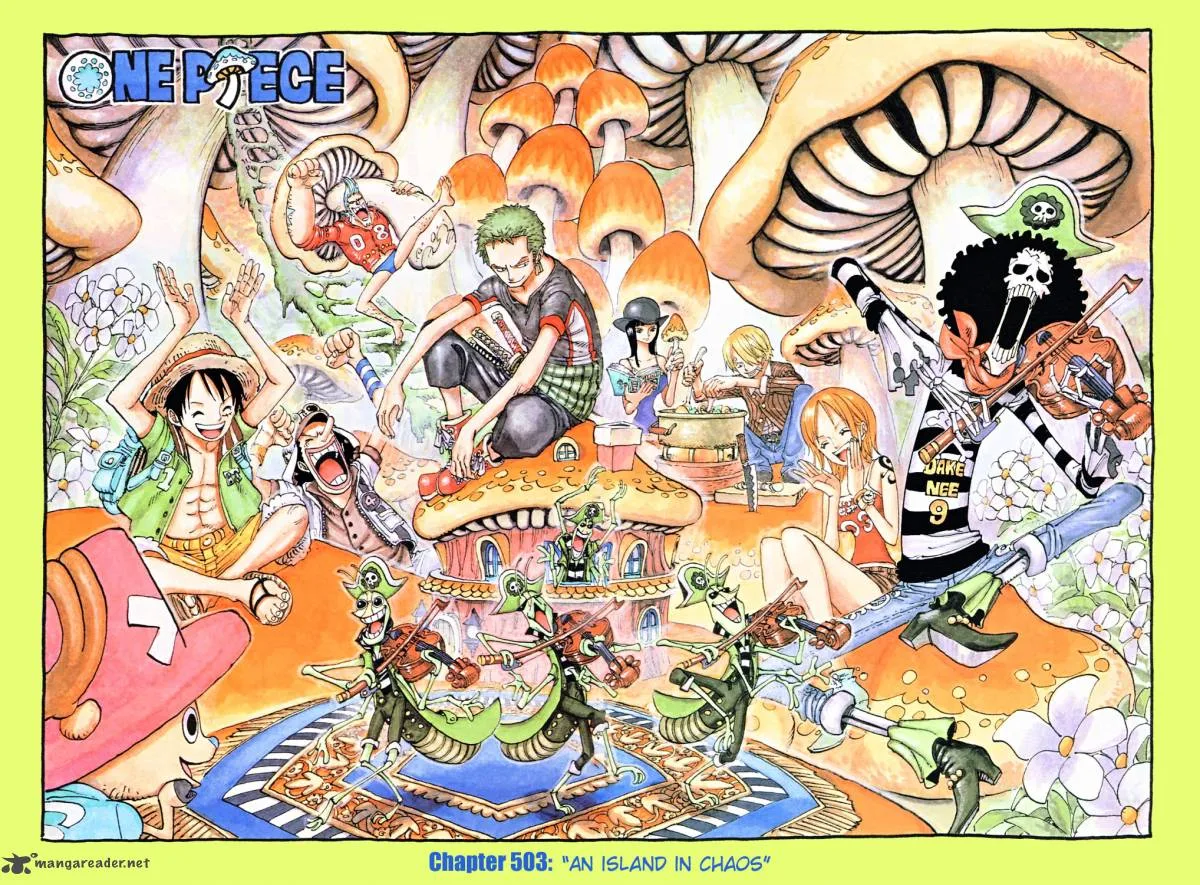 One Piece - Colored Chapter 503 page 2