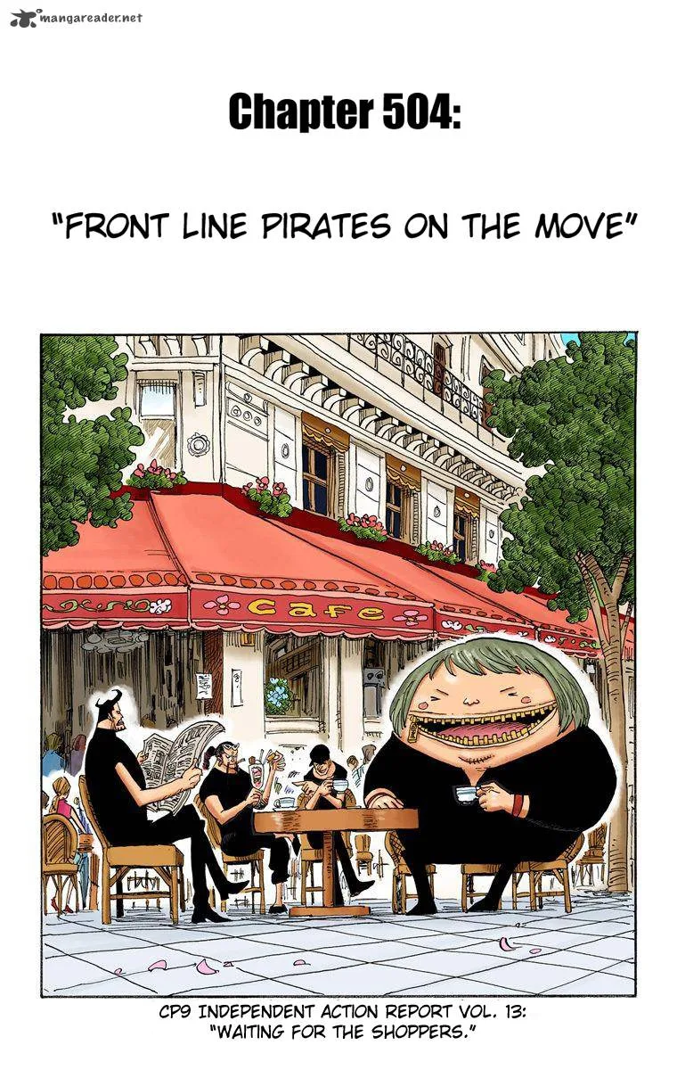 One Piece - Colored Chapter 504 page 1