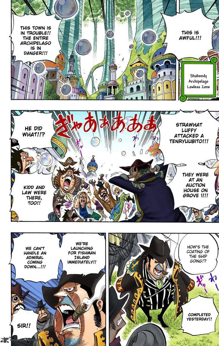 One Piece - Colored Chapter 504 page 3