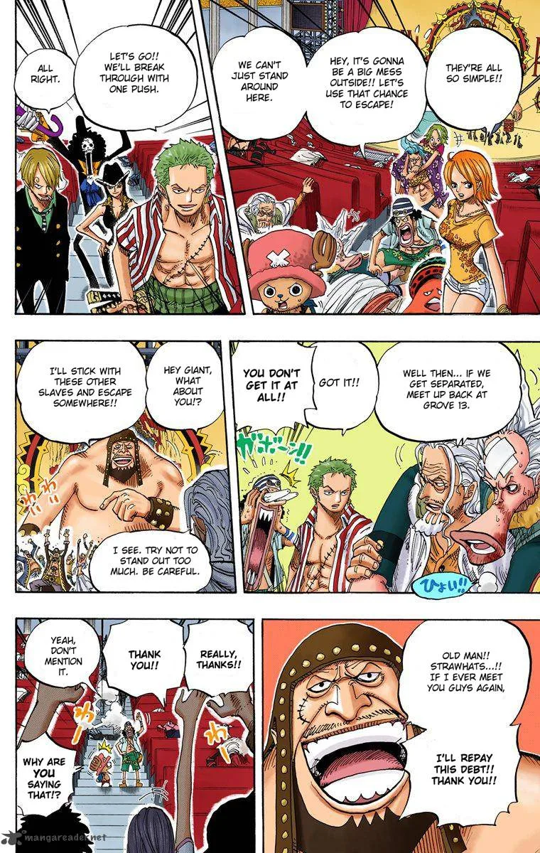 One Piece - Colored Chapter 504 page 17