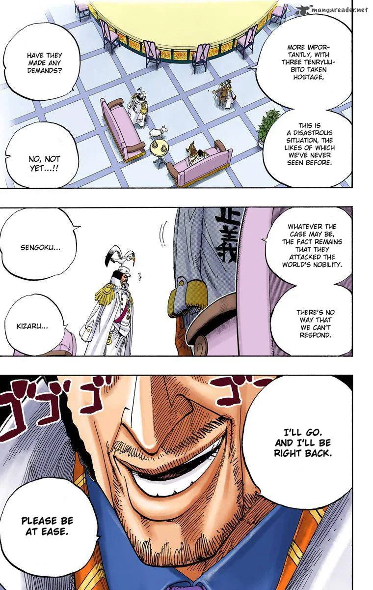 One Piece - Colored Chapter 504 page 6
