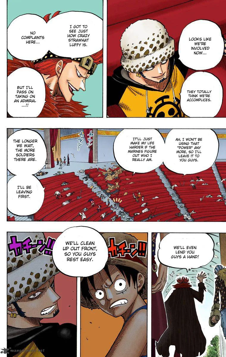 One Piece - Colored Chapter 504 page 15