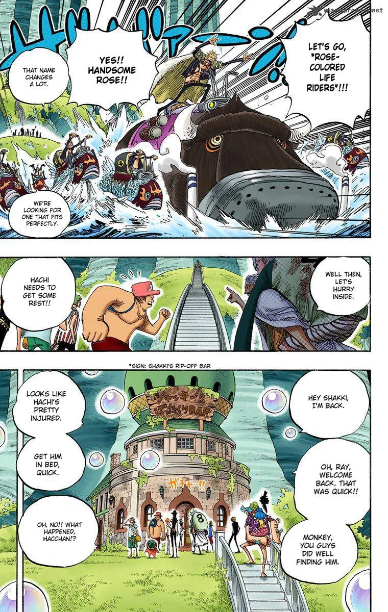 One Piece - Colored Chapter 506 page 8