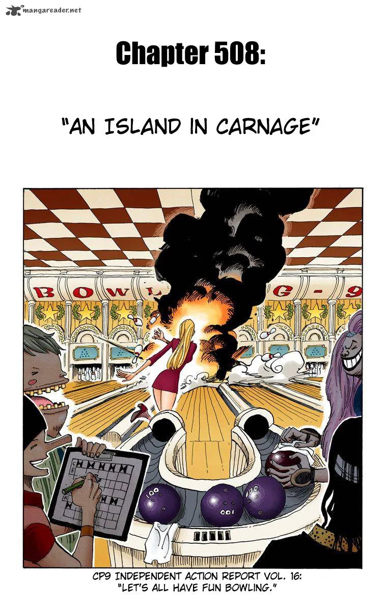 One Piece - Colored Chapter 508 page 1