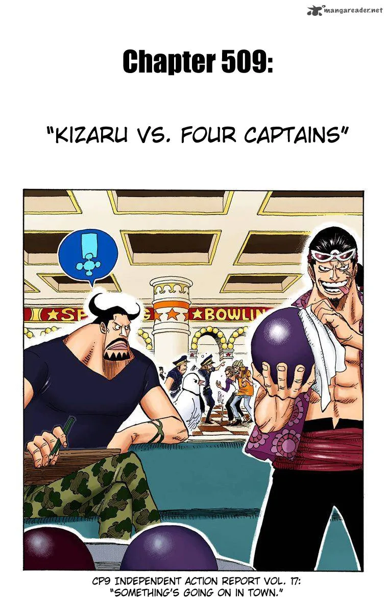 One Piece - Colored Chapter 509 page 1