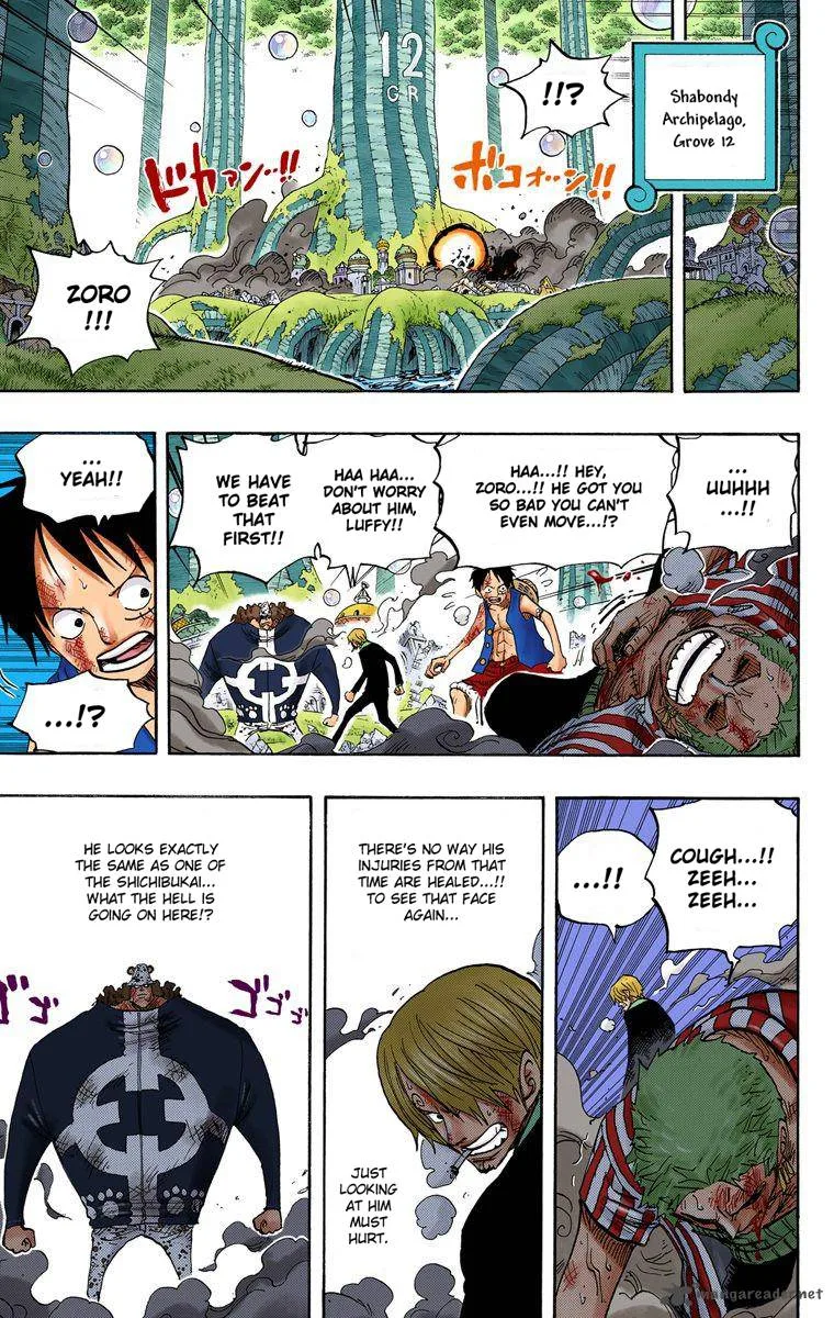 One Piece - Colored Chapter 510 page 10