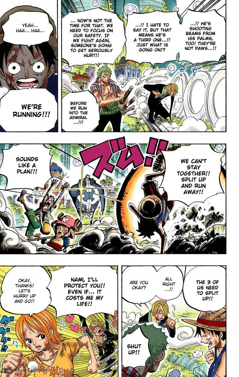 One Piece - Colored Chapter 511 page 9