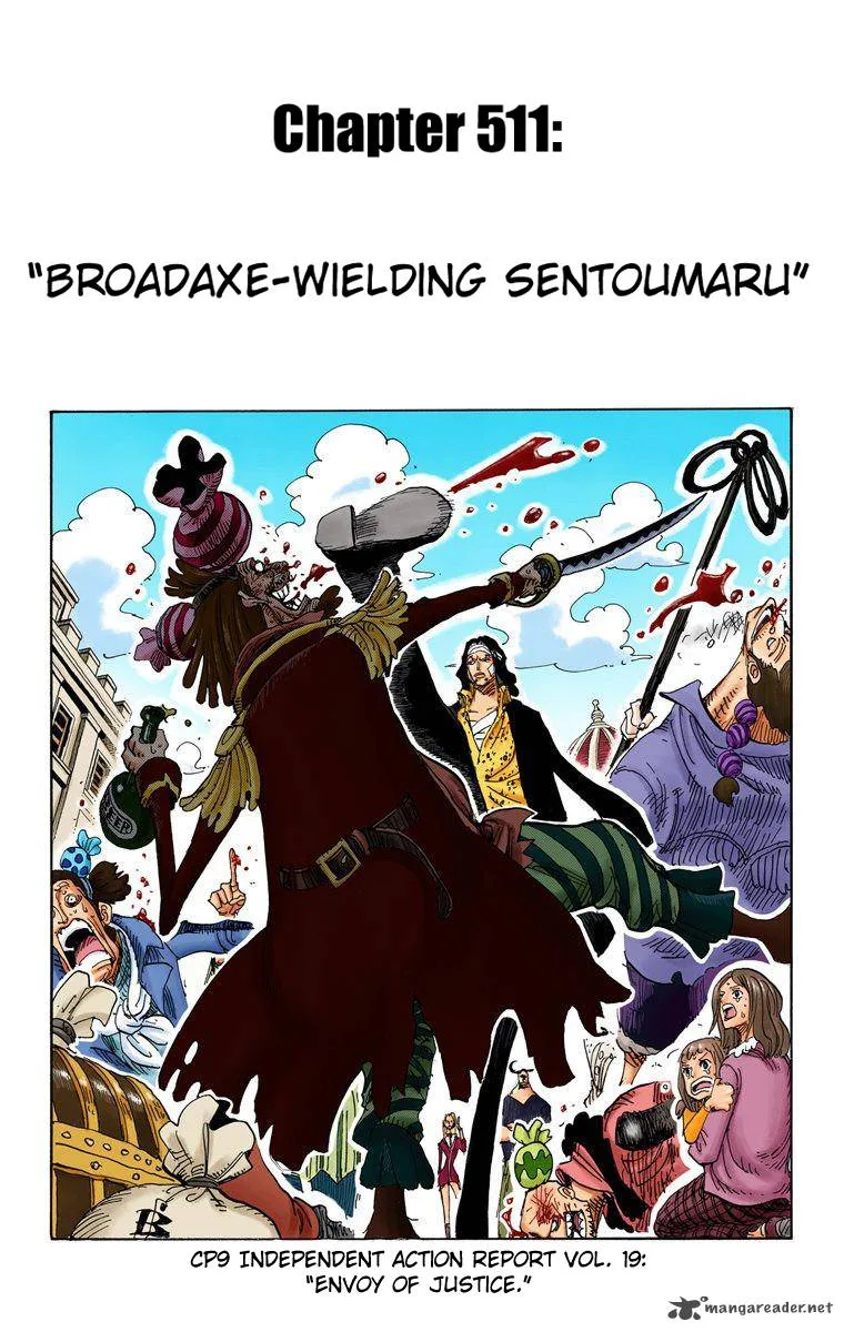 One Piece - Colored Chapter 511 page 2