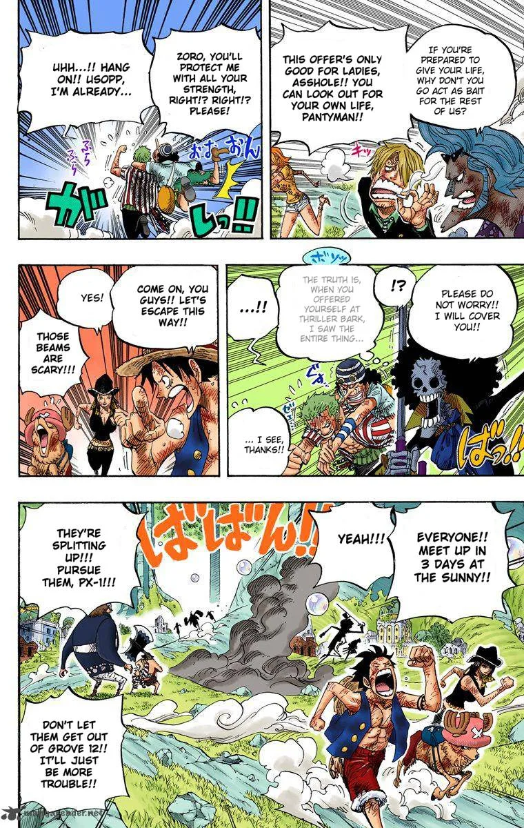 One Piece - Colored Chapter 511 page 10