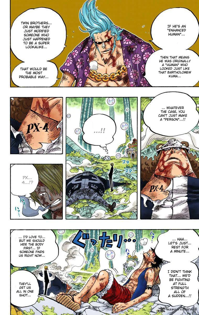 One Piece - Colored Chapter 511 page 5